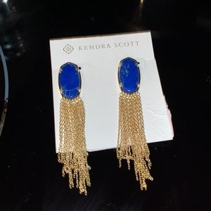 💙KENDRA SCOTT EARRINGS, ABSOLUTELY EXQUISITE & LIKE NEW!!! WORN ONCE!